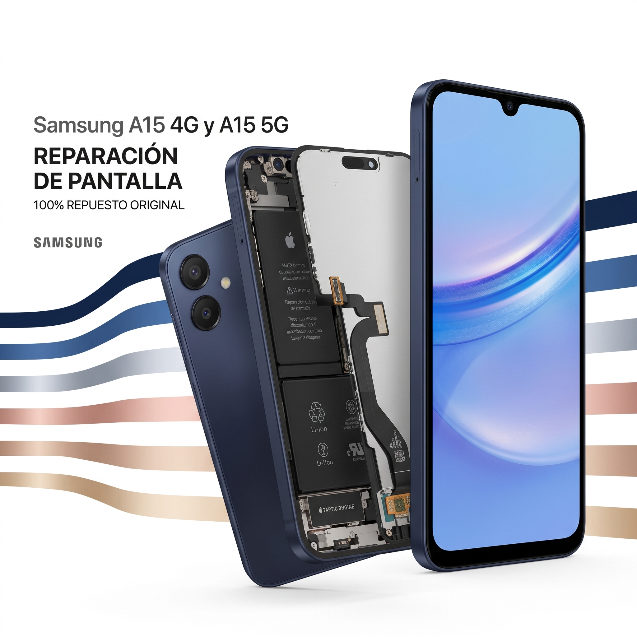 Reparación de Pantalla para Samsung A15