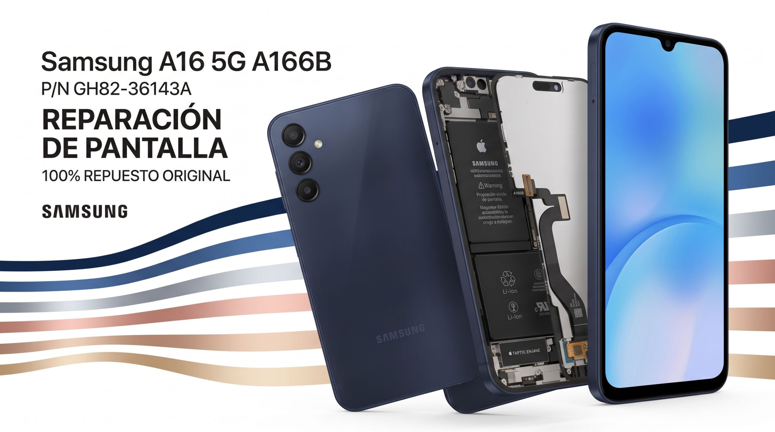 Reparación de Pantalla Samsung A16 5G