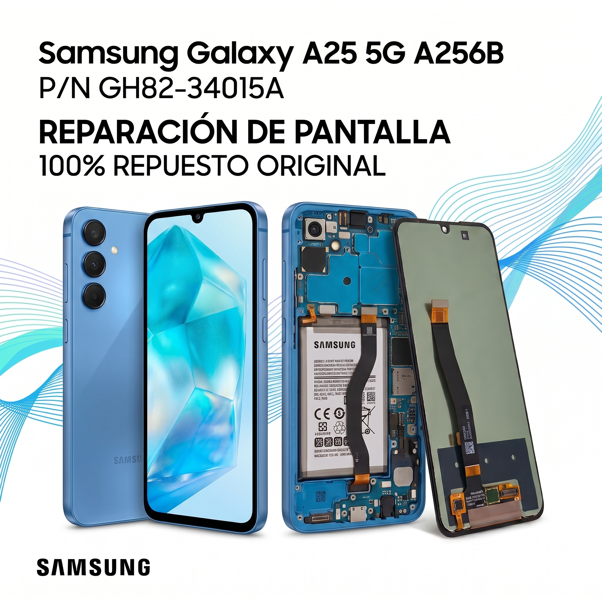 Reparación de Pantalla para Samsung A25 5G