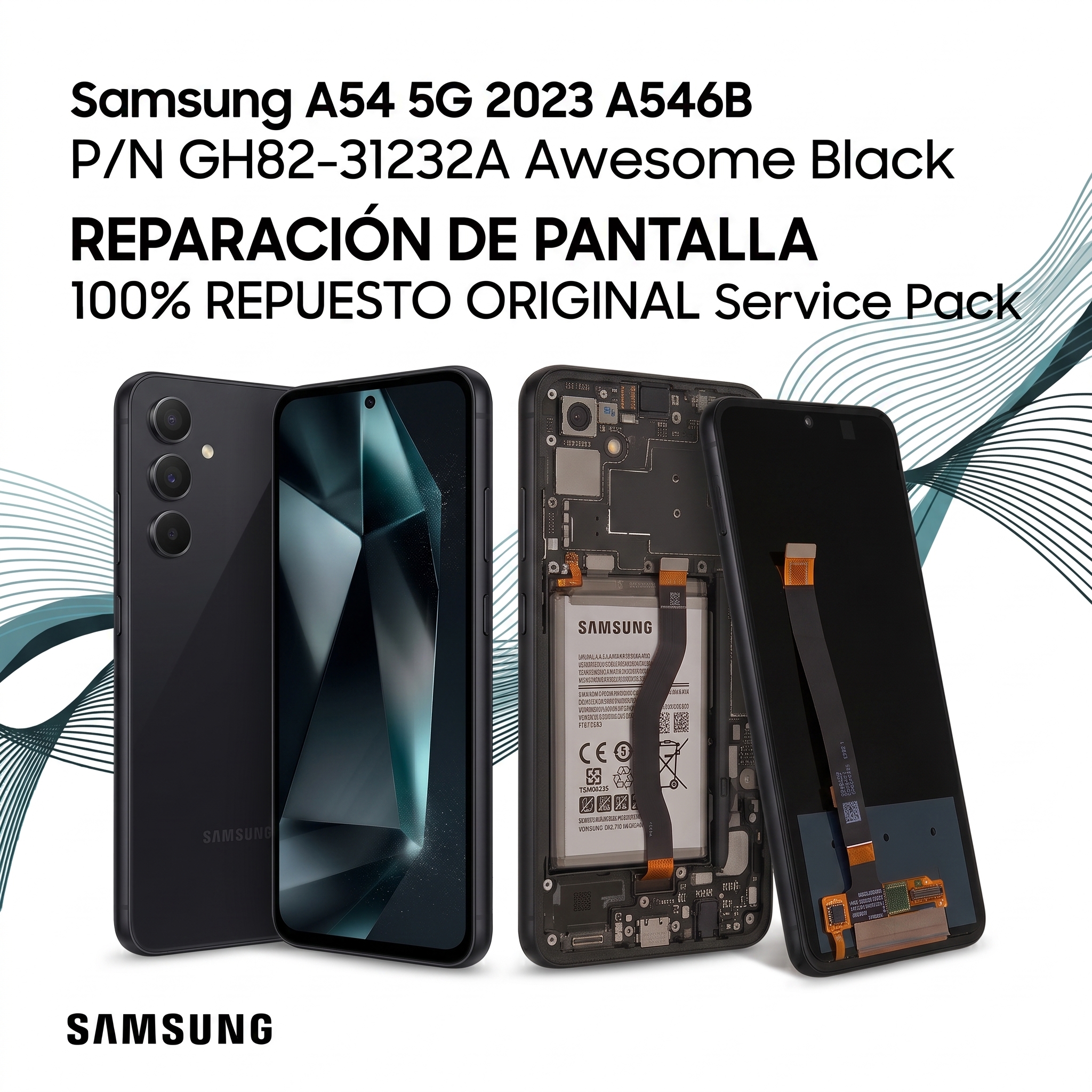 Reparación de Pantalla Samsung A54 5G