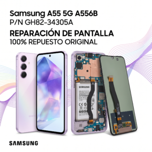 Reparación pantalla Samsung A55 5G