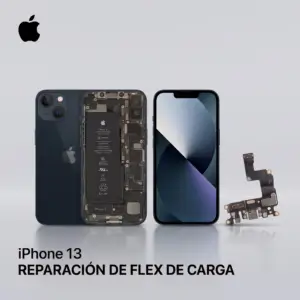 Reparación de conector de carga iPhone 13